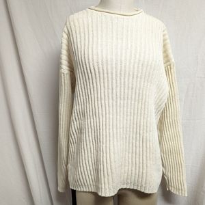 American Eagle Outfitters Y2K ribbed knit pullover